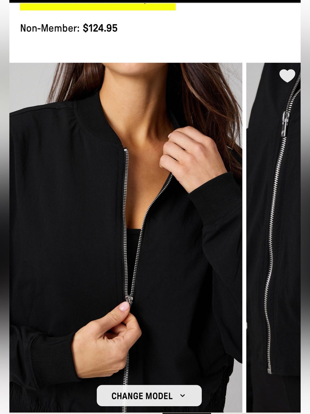 Fabletics bomber - Picture 3 of 5
